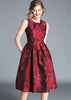 Vestido Jacquard Rodado Gode