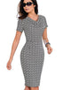 Vestido Tubinho com Estampa Leopardo