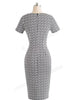Vestido Tubinho com Estampa Leopardo