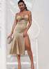 Vestido Assimétrico Babado Frente Única