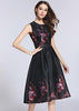 Vestido Midi Godê Estampado