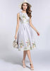 Vestido Midi Godê Estampado