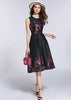 Vestido Midi Godê Estampado