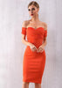 Vestido Midi Tomara que Caia Festa Manga Curta