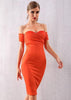 Vestido Midi Tomara que Caia Festa Manga Curta