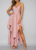 Vestido Midi Assimétrico