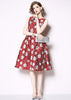 Vestido Midi Rodado Estampado