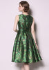 Vestido Jacquard Rodado para Casamento