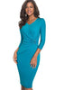 Vestido Tubinho Midi Social Moderno