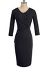 Vestido Tubinho Midi Social Moderno