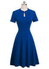 Vestido Midi Gode Festa Gola Gota Evangelico