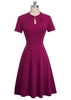 Vestido Midi Gode Festa Gola Gota Evangelico
