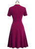 Vestido Midi Gode Festa Gola Gota Evangelico