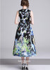 Vestido Midi Rodado Estampado Romantico