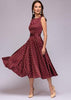 Vestido Poá Rodado Moda Evangelica