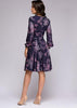 Vestido Midi Rodado Floral Moda Evangélica