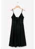Vestido com Amarração no Decote