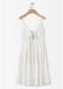 Vestido com Amarração no Decote