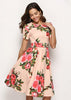 Vestido Gode Midi Estampado Moda Evangélica
