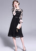 Vestido Midi Saia Plissada Moda Evangélica