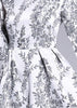 Vestido Midi Gode Jacquard Floral