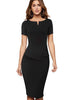 Vestido Peplum Midi na Cintura