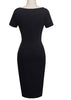 Vestido Peplum Midi na Cintura