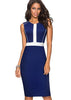 Vestido Midi Tubinho com Recorte na Frente