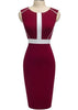 Vestido Midi Tubinho com Recorte na Frente