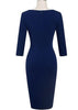Vestido Tubinho Midi Evangelico Social