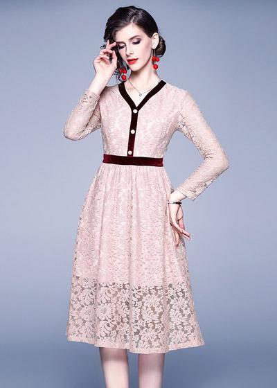 Vestido de Renda Para Festa de Casamento Convidada