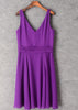 Vestido Curto De Chiffon Plissada Pronta Entrega